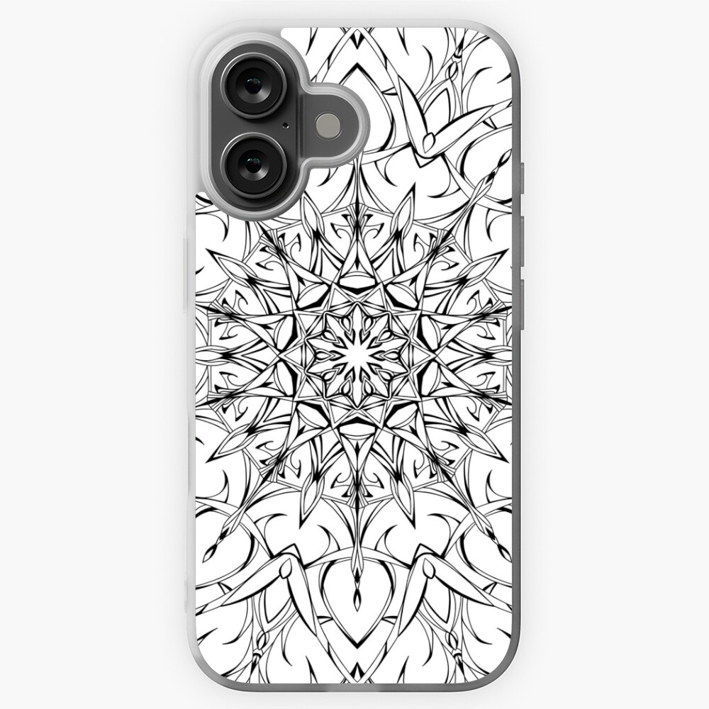 coque de téléphone mandala
